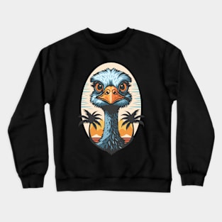 Cute Ostrich Crewneck Sweatshirt